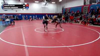 145 lbs Finals (2 Team) - Annelise Obermark, Simpson vs Arieana Bacon, Huntingdon