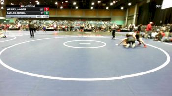 150 lbs Round Of 32 - Wesley Hayden, Los Gatos vs Carlos Corral, Valley