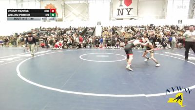 110 lbs Champ. Round 2 - William Pedrick, HF-L Youth Wrestling vs Damon Heames, Black Belt Wrestling Academy