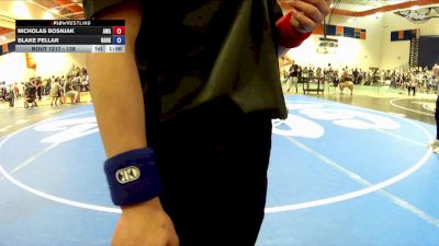 138 lbs Cons. Round 2 - Nicholas Bosnjak, Apple Wrestling Academy vs Blake Pellar, Legacy Dragons