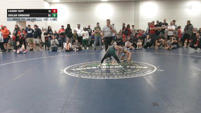 65 lbs Round Of 32 - Casen Taff, PA vs Oscar Ormond, NC