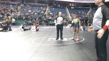 7A - 145 lbs Quarterfinal - Mirell Beaver, Heritage High School vs Sally Alcantara, R J Reynolds
