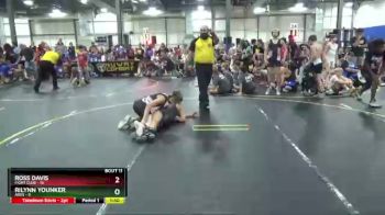 96 lbs Round 4 (6 Team) - Rilynn Younker, Ares vs Ross Davis, Fight Club