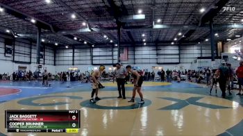 155 lbs Round 2 - Jack Baggett, NC Wrestling Factory vs Cooper Brunner, Crystal Coast Grapplers