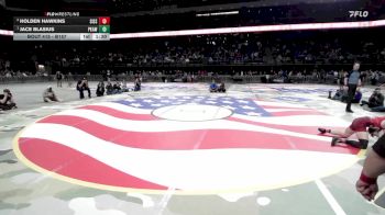 1st Place Match - Jace Blasius, Philip/Kadoka Area/Wall vs Holden Hawkins, Sisseton