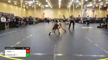 97 lbs Quarterfinal - Landon Sidun, Yough vs Brock Rothermel, Line Mountain