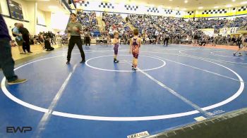 43 lbs Consi Of 4 - Stetson Beavers, Moodys Wrestling Club vs Lawson Bohner, Buck Pride Wrestling