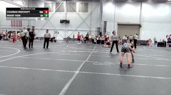 95 lbs Round 5 - Coleman Beecroft, Mayfield Mat Academy vs Brady Hom, SAA