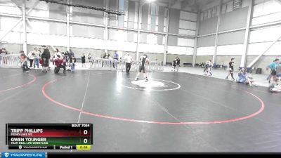 107-110 lbs Round 1 - Tripp Phillips, Moses Lake WC vs Gwen Younger, Team Real Life Wrestling
