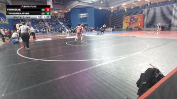 145 lbs Champ. Round 3 - Violette Lasure, Chestnut Ridge vs Faith Bane, New Bern