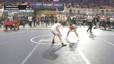 113 1A Cons. Round 3 - Dylan Presman, Miami Carol City Senior vs Andres Garcia, Cardinal Gibbons