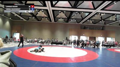 115 lbs Quarters - Zainab Hijawi, NC vs Emma Bauknight, FL