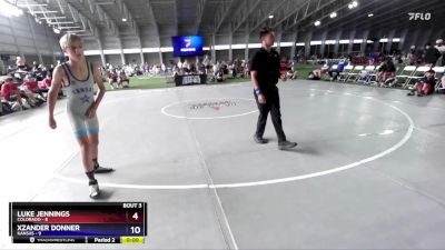 100 lbs Round 1 (8 Team) - Tristan Pino, Colorado vs Bradyn Wilson, Kansas