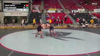 285 lbs Cons. Round 3 - Jake Fernandez, SIU Edwardsville vs Brady Griffin, Drury