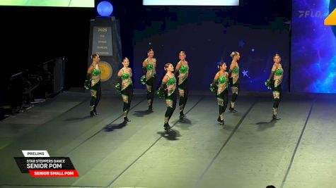 Star Steppers Dance - Senior Pom [2026 Senior Small Pom Prelims] 2026 The Dance Worlds