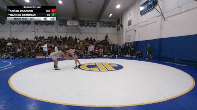 154 lbs Cons. Round 3 - Chase Bickmore, Arcata vs Gannon Cardenas, Clovis North