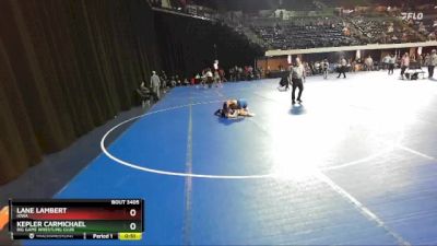 132 lbs Cons. Round 5 - Lane Lambert, Iowa vs Kepler Carmichael, Big Game Wrestling Club