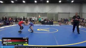 100 lbs Round 5 (8 Team) - Mikey Ruiz, Texas A vs Brady Byrd, Indiana