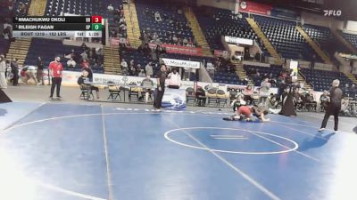152 lbs Final - Nmachukwu Okoli, Bridgewater-Raynham vs Rileigh Fagan, Bristol-Plymouth