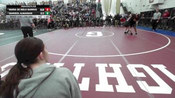 185 lbs Semifinal - Maria De Melo Barros, Salem vs Marisol Almanzar, Greater Lawrence