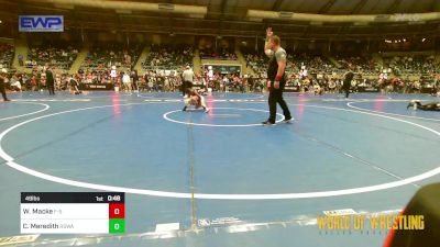 49 lbs Consolation - Waylon Macke, F-5 Grappling vs Cameron Meredith, Red Star Wrestling Academy