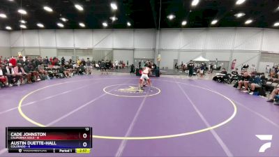 100 lbs Round 2 (8 Team) - Cade Johnston, California Gold vs Austin Duette-Hall, Colorado