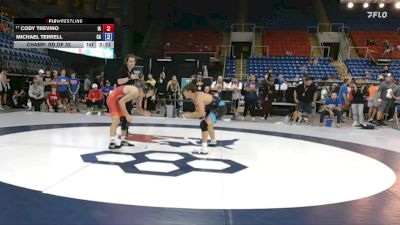 138 lbs Champ. Rd Of 32 - Cody Trevino, IA vs Michael Terrell, CA