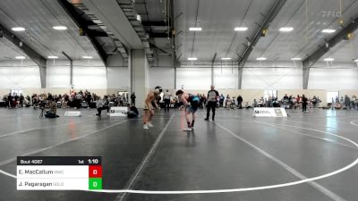 119 lbs Semifinal - Evan MacCallum, MWC Wrestling Academy vs Jahryzen Pagaragan, Gold Rush Wrestling