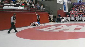 157 lbs Quarterfinal - Landon McConnell, Goodpasture Christian School vs Cainan Williams, McCallie School