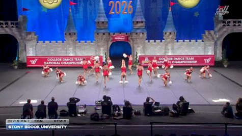 Stony Brook University [2026 Division I - Pom Semis] 2026 UCA & UDA College Cheerleading and Dance Team National Championship