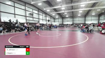 215 lbs Quarterfinal - Athanasios Johnson, Murray vs Ian Rogers, Stansbury