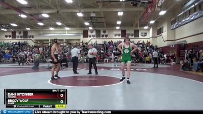 170 lbs 17th Place Match - Brody Wolf, Osage vs Dane Kitzinger, Algona