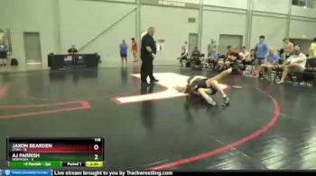 138 lbs Round 2 (8 Team) - Jaxon Bearden, Utah vs AJ Parrish, Nebraska