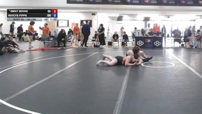 180 lbs Semis - Raycye Fipps, Cowgirls Wrestling Club vs Emily Novak, University Of Jamestown