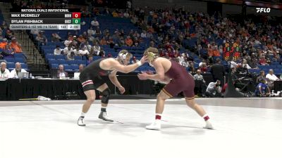 184 lbs Quarters & 1st Wb (16 Team) - Dylan Fishback, Ohio State vs Max McEnelly, Minnesota