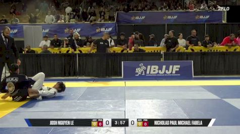 Nicholas Paul Michael Fabela vs Josh Nguyen Le 2026 Pan Kids Jiu-Jitsu IBJJF Championship