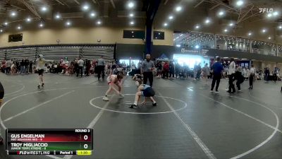 80 lbs Round 3 (8 Team) - Troy Migliaccio, Junior Terps Xtreme vs Gus Engelman, Mat Assassins Red