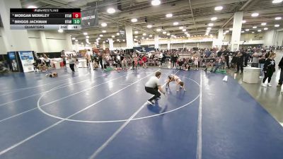 49 lbs Quarters - Briggs Jackman, Utah vs Morgan Merkley, Utah