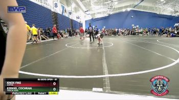 61 lbs Cons. Round 1 - Knox Fike, SlyFox vs Ezekiel Cochran, Trailblazer