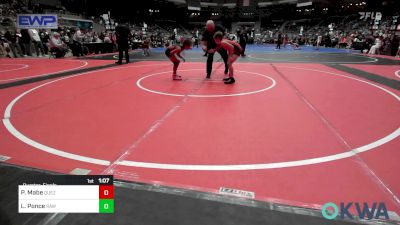 64 lbs Quarterfinal - Parker Mabe, Quezada Wrestling Academy vs Logan Ponce, Raw Wrestling Club