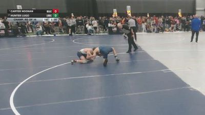 100 lbs Champ. Rd Of 16 - Carter Noonan, Marquette Academy vs Hunter Lugo, Liberty Warriors Wrestling Club