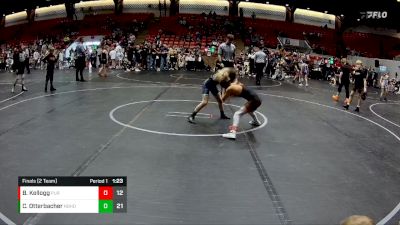 72 lbs Finals (2 Team) - Clayton Otterbacher, Neighborhood vs Breccan Kellogg, Pursuit WC