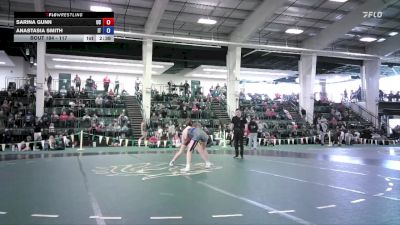 117 lbs Cons. Round 2 - Sarina Gunn, University Of The Cumberlands vs Anastasia Smith, Indiana Tech