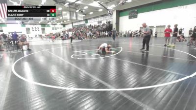 106 lbs Champ. Round 3 - Blake Eddy, GI Grapplers vs Josiah Zellers, Open Mats