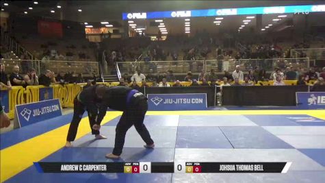 Johsua Thomas Bell vs Andrew C Carpenter 2025 Pan Jiu Jitsu IBJJF Championship