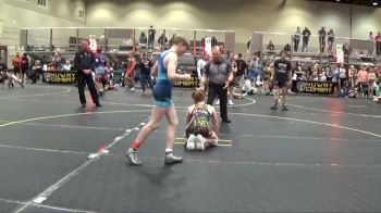 110 lbs Quarterfinals (8 Team) - James Penick, Elite Athletic Club vs Caleb Asa, Beast Mode WA