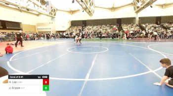 72-J lbs Consi Of 8 #1 - Hunter Lee, Cordoba Trained vs Joseph Grippa, Elite NJ