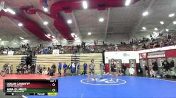 167-178 lbs Round 3 - Jonah Cassetty, Center Grove WC vs Amia Quarles, Perry Meridian WC