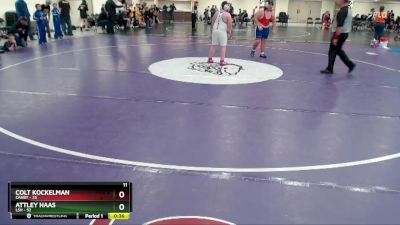 215 lbs Placement (4 Team) - Attley Haas, LSH vs Colt Kockelman, Canby