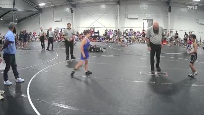 84 lbs Finals (2 Team) - Mateo Pena, Reverence United vs Jackson Milot, Backyard Bullies Wrestling Club